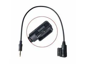 HKCY CA-026 Media In AMI MDI to Stereo 3.5mm Audio Aux Adapter Cable For Car VW AUDI 2014 A4 A6 Q5 Q7iPhone5 iPad Mini HKCY CA-026 Media In AMI MDI to Stereo 3.5mm Audio Aux Adapter Cable For Car VW AUDI 2014 A4 A6 Q5 Q7iPhone5 iPad Mini