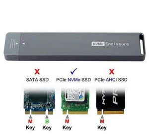 SM USB 3.0 to NVME M-key M.2 NGFF SSD External PCBA Conveter Adapter RTL9210 Chipset with Case SM USB 3.0 to NVME M-key M.2 NGFF SSD External PCBA Conveter Adapter RTL9210 Chipset with Case
