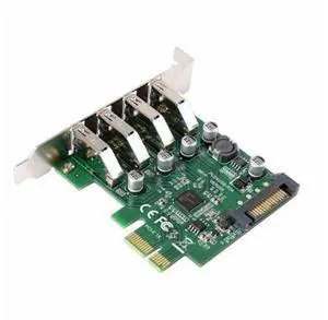 Low Profile 4 Ports PCI-E to USB 3.0 HUB PCI Express Expansion Card Adapter 5Gbps for Motherboard Low Profile 4 Ports PCI-E to USB 3.0 HUB PCI Express Expansion Card Adapter 5Gbps for Motherboard