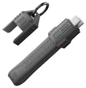 Cable USB5.0 80Gbps Flat Slim FPC Cable 240W 16K@30hz 8K 60Hz 5K Lanyard Strap Chain Compatible with 40Gbps USB4.0 Thunderbolt3/4/5 (Grey Color) Cable USB5.0 80Gbps Flat Slim FPC Cable 240W 16K@30hz 8K 60Hz 5K Lanyard Strap Chain Compatible with 40Gbps USB4.0 Thunderbolt3/4/5 (Grey Color)