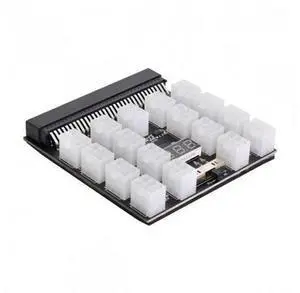 SM 1200W Server PSU Power Supply Breakout Board Adapter with 17 Ports ATX 6 Pin for DPS-800GB 1200FB 1200QB SM 1200W Server PSU Power Supply Breakout Board Adapter with 17 Ports ATX 6 Pin for DPS-800GB 1200FB 1200QB