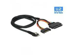 HKCY SF-104 U.2 U2 SFF-8639 to Slimline SFF-8654 4i NVME PCIe SSD Cable for Mainboard SSD 750 p3600 p3700 M.2 HKCY SF-104 U.2 U2 SFF-8639 to Slimline SFF-8654 4i NVME PCIe SSD Cable for Mainboard SSD 750 p3600 p3700 M.2