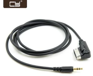 Media In AMI MDI to Stereo 3.5mm o Aux Adapter Cable For Car Benz Cell Phone CA-095-1.3M Media In AMI MDI to Stereo 3.5mm o Aux Adapter Cable For Car Benz Cell Phone CA-095-1.3M
