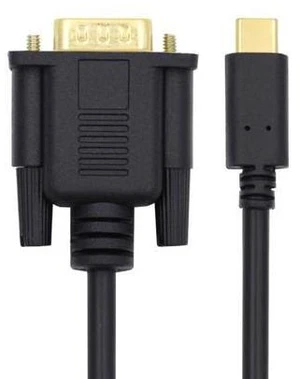 HKCY USB 3.1 Type C USB-C Source to VGA RGB 1080P Displays Male Monitor Cable for Laptop 1.8m HKCY USB 3.1 Type C USB-C Source to VGA RGB 1080P Displays Male Monitor Cable for Laptop 1.8m