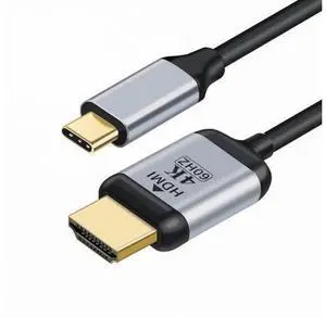 USB 3.1 Type-C USB-C Source to HDMI HDTV Displays Male 4K Monitor Cable for Laptop 1.8m UC-018-HDF USB 3.1 Type-C USB-C Source to HDMI HDTV Displays Male 4K Monitor Cable for Laptop 1.8m UC-018-HDF