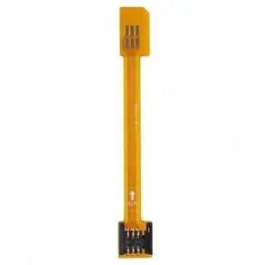 SM GSM CDMA Standard UIM SIM Card Kit Male to Female Extension Soft Flat FPC Cable Extender 10cm SM GSM CDMA Standard UIM SIM Card Kit Male to Female Extension Soft Flat FPC Cable Extender 10cm