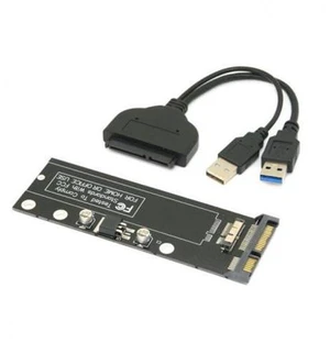 HKCY U3-067+SA-071 USB 3.0 to 12+6pin SSD HDD to SATA 22Pin Hard Disk Cartridge Drive for Apple 2010 2011 Macbook Air A1369 A1370 SSD HKCY U3-067+SA-071 USB 3.0 to 12+6pin SSD HDD to SATA 22Pin Hard Disk Cartridge Drive for Apple 2010 2011 Macbook Air A1369 A1370 SSD