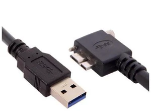 3.0M 90 Degree Right Angled Micro USB Screw Mount to 3.0 Data Cable for Industrial Camera 3.0M 90 Degree Right Angled Micro USB Screw Mount to 3.0 Data Cable for Industrial Camera