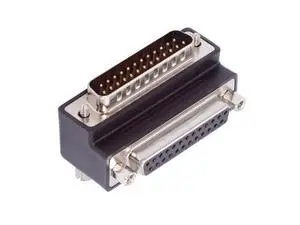 DSUB Parallel LPT AES/EBU DB25pin Male Nut to Female Screw Extension Adapter DB Connector Up 90 Degree Angled DSUB Parallel LPT AES/EBU DB25pin Male Nut to Female Screw Extension Adapter DB Connector Up 90 Degree Angled