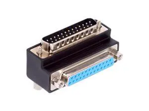 DSUB Parallel LPT AES/EBU DB25pin Male Nut to Female Screw Extension Adapter DB Connector Down 90 Degree Angled DSUB Parallel LPT AES/EBU DB25pin Male Nut to Female Screw Extension Adapter DB Connector Down 90 Degree Angled