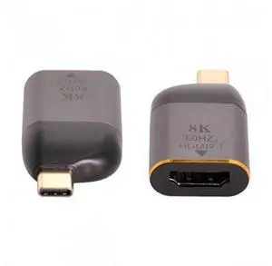 SM USB4 USB-C Type-C Source to Female HDMI 2.1 Display 8K 60HZ UHD 4K HDMI Male Monitor Adapter SM USB4 USB-C Type-C Source to Female HDMI 2.1 Display 8K 60HZ UHD 4K HDMI Male Monitor Adapter