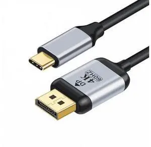 HKCY UC-018-DPF USB 3.1 Type C USB-C Source to DisplayPort DP Displays Male 4K Monitor Cable for Laptop 1.8m HKCY UC-018-DPF USB 3.1 Type C USB-C Source to DisplayPort DP Displays Male 4K Monitor Cable for Laptop 1.8m