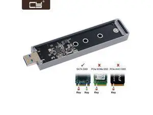 B/M-key NGFF M2 SSD to USB 3.0 External PCBA Conveter Adapter Card Flash Disk Type U3-037 B/M-key NGFF M2 SSD to USB 3.0 External PCBA Conveter Adapter Card Flash Disk Type U3-037