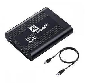 HDMI Capture Card 4K Video Live Streaming USB Data for Camera Game Set-Top Box Recording Computer DVD HDMI Capture Card 4K Video Live Streaming USB Data for Camera Game Set-Top Box Recording Computer DVD