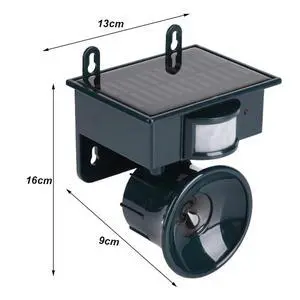 NY-2002 Solar Ultrasonic Bird Repellent Device for Deer Repellent Device for Cats Repellent Device for Dogs Repellent Device for Rodents Animal Repeller NY-2002 Solar Ultrasonic Bird Repellent Device for Deer Repellent Device for Cats Repellent Device for Dogs Repellent Device for Rodents Animal Repeller