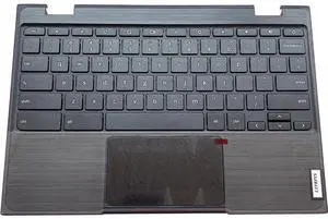 Replacement Laptop Upper Case Palmrest Keyboard Assembly Part for Lenovo Chromebook 100E 2th AST 5CB0Z21474 Black Replacement Laptop Upper Case Palmrest Keyboard Assembly Part for Lenovo Chromebook 100E 2th AST 5CB0Z21474 Black