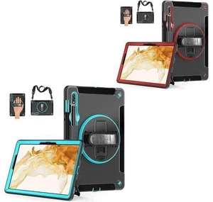 Case for Galaxy Tab S8 Case 2022 11inch Sky Blue + Red Case for Galaxy Tab S8 Case 2022 11inch Sky Blue + Red