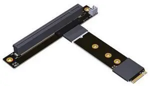 M.2 NGFF NVMe to PCIE x16 Extension Cable 64G/BPS for STX Motherboard Graphics Card M.2(Ultra SSD, M-Key) NVMe Slot Extension (20cm,K43SM) M.2 NGFF NVMe to PCIE x16 Extension Cable 64G/BPS for STX Motherboard Graphics Card M.2(Ultra SSD, M-Key) NVMe Slot Extension (20cm,K43SM)