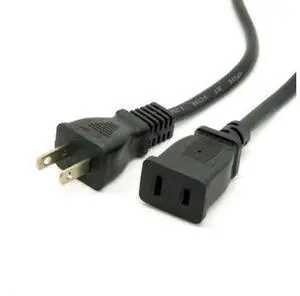 HKCY PW-034 USA Outlet Saver Power Extension Cord Cable 2-prong 2 Outlets for NEMA 1-15P to NEMA 1-15R 50cm HKCY PW-034 USA Outlet Saver Power Extension Cord Cable 2-prong 2 Outlets for NEMA 1-15P to NEMA 1-15R 50cm