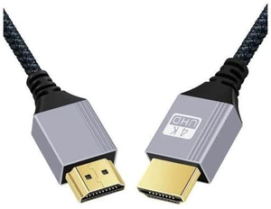 0.3m HDMI 2.0 Male to HDMI Type-A Male 4K 60hz Cable with Sleeve Straight Connector for HDTV Computer Laptop Monitor 0.3m HDMI 2.0 Male to HDMI Type-A Male 4K 60hz Cable with Sleeve Straight Connector for HDTV Computer Laptop Monitor