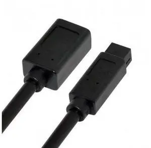 SM IEEE 1394 6Pin Female to 1394b 9Pin Male Firewire 400 to 800 Cable 20cm SM IEEE 1394 6Pin Female to 1394b 9Pin Male Firewire 400 to 800 Cable 20cm