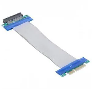 HKCY EP-008 PCI-E Express 8X to 8x Male to Female Slot Riser Extender Card Ribbon Flexible Cable 20cm HKCY EP-008 PCI-E Express 8X to 8x Male to Female Slot Riser Extender Card Ribbon Flexible Cable 20cm
