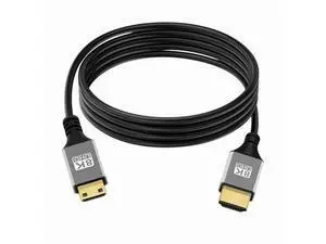 HKCY Mini HDMI 2.1 Ultra Thin HDTV Cable 8K 4K Hyper Super Flexible Slim Cord Type-A to Type-C for Camera HDTV HKCY Mini HDMI 2.1 Ultra Thin HDTV Cable 8K 4K Hyper Super Flexible Slim Cord Type-A to Type-C for Camera HDTV