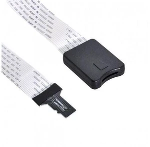 HKCY EP-019 Micro-SD TF Memory Card Kit Male to TF Female Extension Soft Flat FPC Cable Extender 25cm HKCY EP-019 Micro-SD TF Memory Card Kit Male to TF Female Extension Soft Flat FPC Cable Extender 25cm