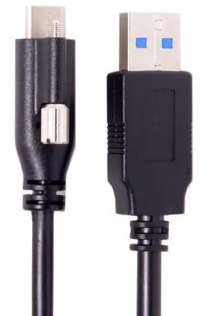 USB 3.1 Type-C Locking Connector to Standard USB3.0 Data Cable 1.2m With Panel Mount Screw UC-045-1.2M USB 3.1 Type-C Locking Connector to Standard USB3.0 Data Cable 1.2m With Panel Mount Screw UC-045-1.2M