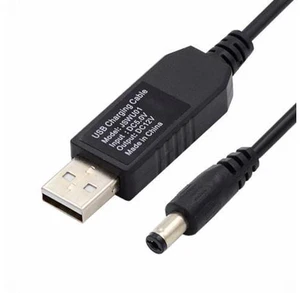 USB 2.0 Type-A DC5V to DC12V 5.5x2.1mm 5.5x2.5mm Voltage Riser Boost Power Plug Barrel Connector Cable 100cm USB 2.0 Type-A DC5V to DC12V 5.5x2.1mm 5.5x2.5mm Voltage Riser Boost Power Plug Barrel Connector Cable 100cm