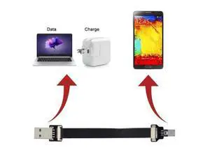 0.5M USB 2.0 Type-A Male to Micro USB 5Pin Male Data Flat Slim FPC Cable for FPV & Disk & Phone 0.5M USB 2.0 Type-A Male to Micro USB 5Pin Male Data Flat Slim FPC Cable for FPV & Disk & Phone