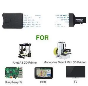 Micro-SD TF Memory Card Kit Male to TF Female Extension Soft Flat FPC Cable Extender 25cm Micro-SD TF Memory Card Kit Male to TF Female Extension Soft Flat FPC Cable Extender 25cm