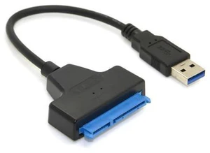 Super speed 5Gbps USB 3.0 to SATA 22 Pin Adapter Cable for 2.5" Hard disk driver SSD U3-184-BK Super speed 5Gbps USB 3.0 to SATA 22 Pin Adapter Cable for 2.5" Hard disk driver SSD U3-184-BK