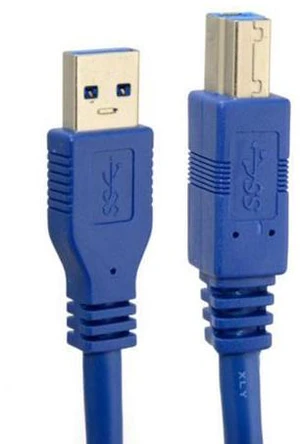 HKCY U3-002 New USB 3.0 Standard A Type Male to B Type Male cable 1m for External Hard disk