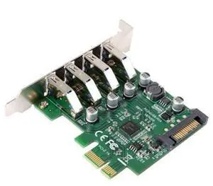 HKCY U3-101 Low Profile 4 Ports PCI-E to USB 3.0 HUB PCI Express Expansion Card Adapter 5Gbps for Motherboard HKCY U3-101 Low Profile 4 Ports PCI-E to USB 3.0 HUB PCI Express Expansion Card Adapter 5Gbps for Motherboard