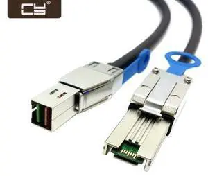 External Mini SAS 4x SFF-8088 to mini sas High Density HD SFF-8644 data server Raid Cable 50cm SF-067 External Mini SAS 4x SFF-8088 to mini sas High Density HD SFF-8644 data server Raid Cable 50cm SF-067