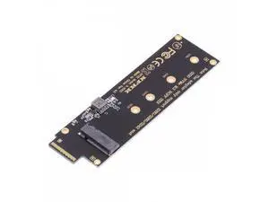 NVMe NGFF M-key 4X to PCI-E Ruler 1U GEN-Z EDSFF Short SSD E1.S Host Carrier Adapter NVMe NGFF M-key 4X to PCI-E Ruler 1U GEN-Z EDSFF Short SSD E1.S Host Carrier Adapter