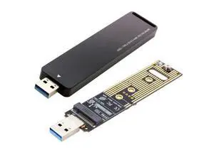 HKCY U3-013 USB 3.0 to NVME M-key M.2 NGFF SSD External PCBA Conveter Adapter with Flash Disk Case HKCY U3-013 USB 3.0 to NVME M-key M.2 NGFF SSD External PCBA Conveter Adapter with Flash Disk Case