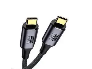 0.5M USB4 Cable 40Gbps with 100W Charging and 8K@60Hz 5K@60Hz USB4.0 Compatible with Thunderbolt3/4 0.5M USB4 Cable 40Gbps with 100W Charging and 8K@60Hz 5K@60Hz USB4.0 Compatible with Thunderbolt3/4