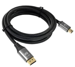 DisplayPort 1.4 8K 60hz Cable Ultra-HD UHD 4K 144hz Mini DP to DP Cable 7680*4320 for Video PC Laptop TV DisplayPort 1.4 8K 60hz Cable Ultra-HD UHD 4K 144hz Mini DP to DP Cable 7680*4320 for Video PC Laptop TV