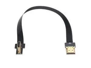 CYFPV FPV HDMI Male to Right Angled 90D HDMI Male HDTV FPC Flat Cable for FPV HDTV Multicopter Aerial Photography CYFPV FPV HDMI Male to Right Angled 90D HDMI Male HDTV FPC Flat Cable for FPV HDTV Multicopter Aerial Photography