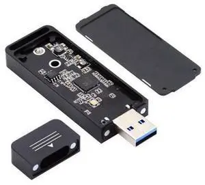 HKCY USB 3.0 to 2230 2242 NVME M-key M.2 NGFF SATA SSD External PCBA Case Adapter RTL9210B Chipset HKCY USB 3.0 to 2230 2242 NVME M-key M.2 NGFF SATA SSD External PCBA Case Adapter RTL9210B Chipset