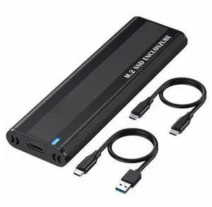 NGFF USB 3.0 Type-C USB-C to NVME M-key M.2 NGFF SATA SSD External PCBA Case Enclosure RTL9210B Chipset UC-145-10G NGFF USB 3.0 Type-C USB-C to NVME M-key M.2 NGFF SATA SSD External PCBA Case Enclosure RTL9210B Chipset UC-145-10G