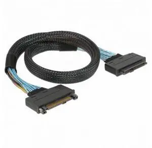 U.2 U2 SFF-8639 68Pin Connector NVME PCIe4.0 PCI-E5.0 SSD Cable Male to Female Socket Extension 50cm U.2 U2 SFF-8639 68Pin Connector NVME PCIe4.0 PCI-E5.0 SSD Cable Male to Female Socket Extension 50cm