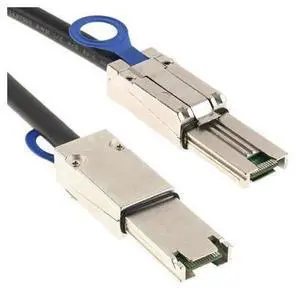 HKCY SF-005 External Mini SAS 26Pin 4x SFF-8088 to SFF 8088 4 Lane Data Disk Raid Multilane Cable 6Gbps HKCY SF-005 External Mini SAS 26Pin 4x SFF-8088 to SFF 8088 4 Lane Data Disk Raid Multilane Cable 6Gbps