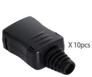 SM 10set DIY 4pin USB 2.0 Type C Female Socket Connector SMT type with PC Board & Housing & 3.0mm SR SM 10set DIY 4pin USB 2.0 Type C Female Socket Connector SMT type with PC Board & Housing & 3.0mm SR
