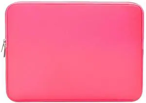 Soft Protective Laptop Carrying Sleeve for 13.3-inch MacBook Air / Pro M1 M2 M3 M4 M5 (A3449/A3240/A3113/A2681/A2338), 13 Inch, Bright Pink Soft Protective Laptop Carrying Sleeve for 13.3-inch MacBook Air / Pro M1 M2 M3 M4 M5 (A3449/A3240/A3113/A2681/A2338), 13 Inch, Bright Pink