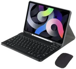 Detachable Wireless Bluetooth Keyboard & Mouse Combo Case with Pencil Slot & Adjustable Stand for 11-inch Samsung Galaxy Tab A9+ / A9 Plus (SM-X210/SM-X216/SM-X218), Black Detachable Wireless Bluetooth Keyboard & Mouse Combo Case with Pencil Slot & Adjustable Stand for 11-inch Samsung Galaxy Tab A9+ / A9 Plus (SM-X210/SM-X216/SM-X218), Black