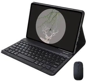 Spanish Ñ Layout Keyboard & Mouse Case for Redmi Pad SE 11" 2023, Detachable Rechargeable Keyboard with Kickstand, Black Spanish Ñ Layout Keyboard & Mouse Case for Redmi Pad SE 11" 2023, Detachable Rechargeable Keyboard with Kickstand, Black