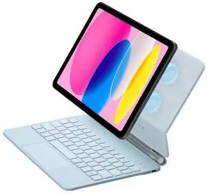 Magic Backlit Trackpad Keyboard Magnetic Case for iPad A16 2025 / iPad 11 Gen 11" A3355/A3356/A3354, Rechargeable US English Keypad (Blue) Magic Backlit Trackpad Keyboard Magnetic Case for iPad A16 2025 / iPad 11 Gen 11" A3355/A3356/A3354, Rechargeable US English Keypad (Blue)